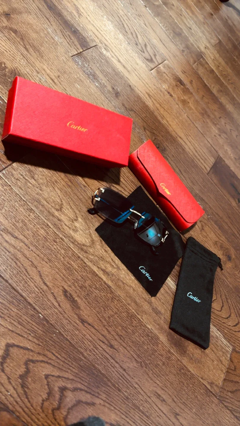Cartier Sunglasses with Case