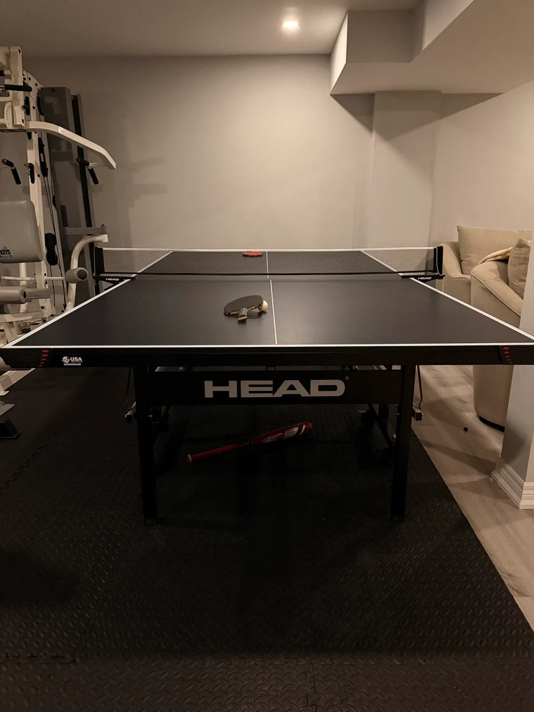 HEAD Black Ping Pong Table (new)