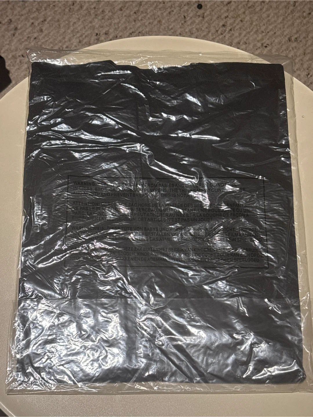 New Saks Fifth Avenue Black T-Shirt - Size M - photo 4