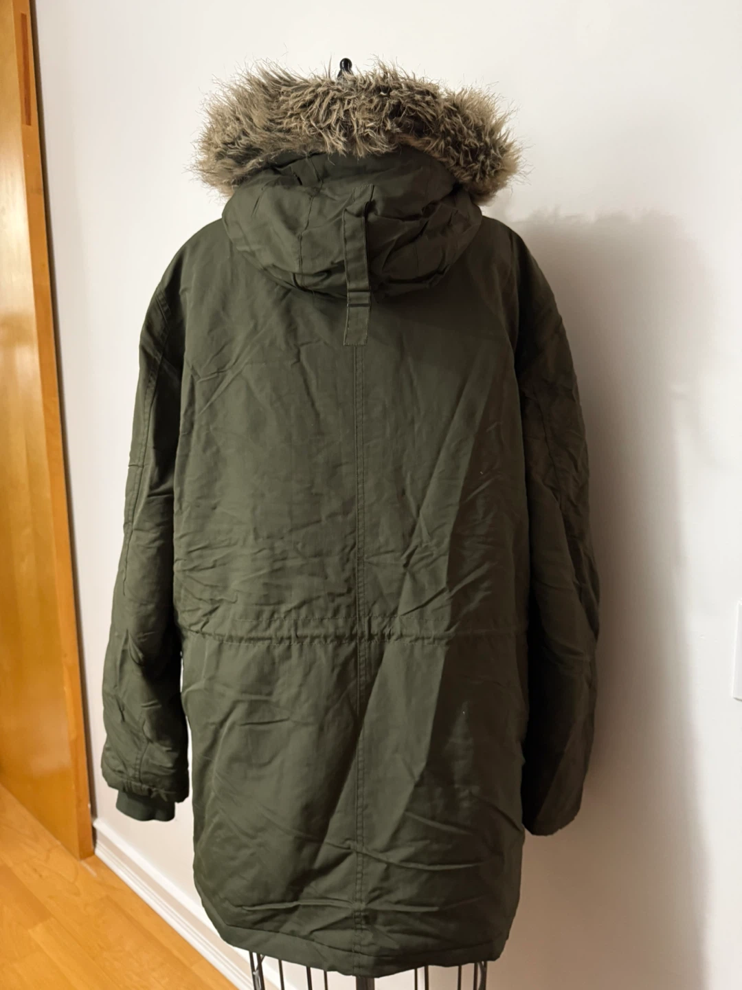 Olive Green Ben Sherman Parka Jacket - photo 3