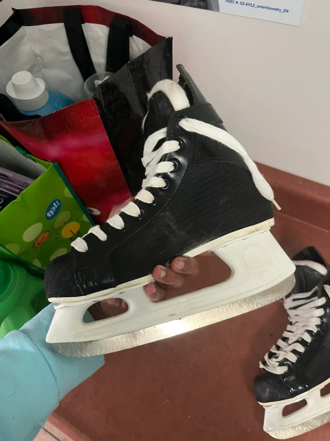 Tack Ice Hockey Skates - Size 6 youth image indicator(3)