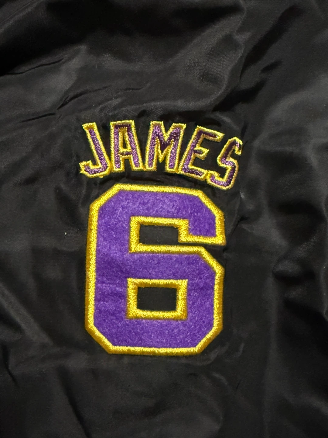 Los Angeles Lakers Bomber Jacket - photo 5