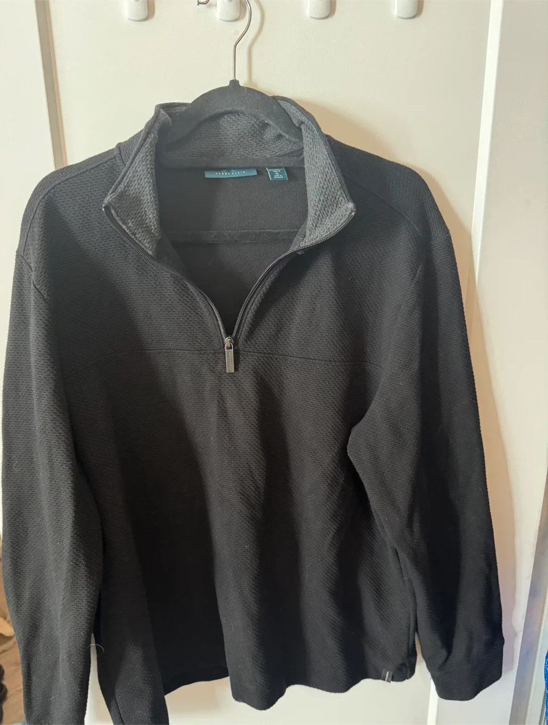 Perry Ellis Black XL Pullover