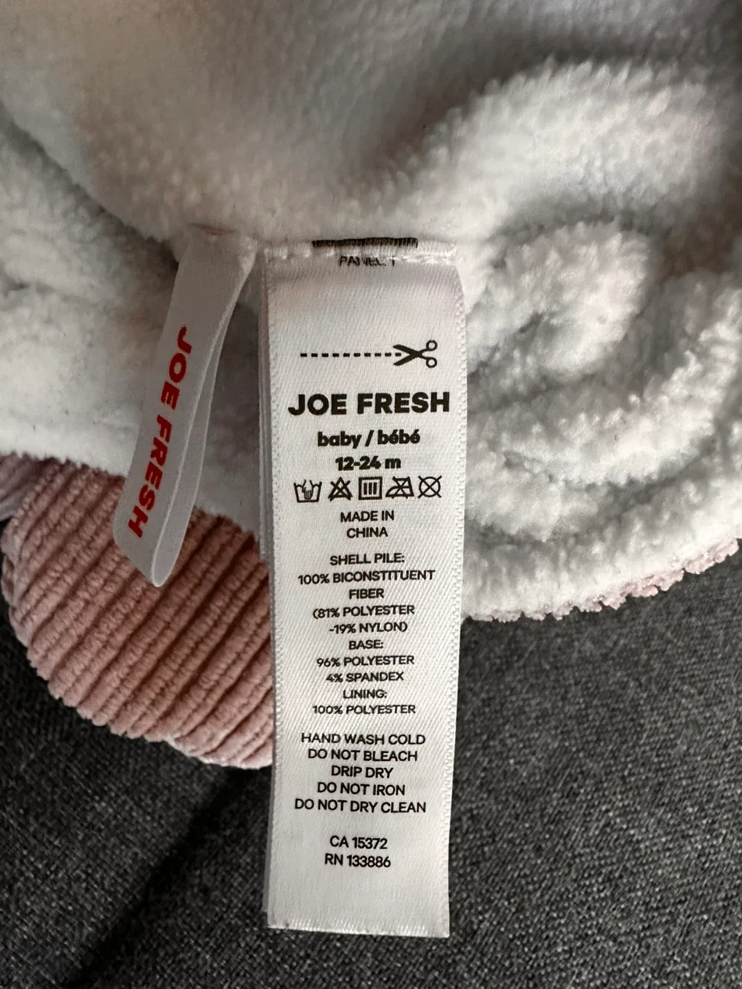 Joe Fresh Baby Hat & Mittens Set (12-24m) image indicator(4)