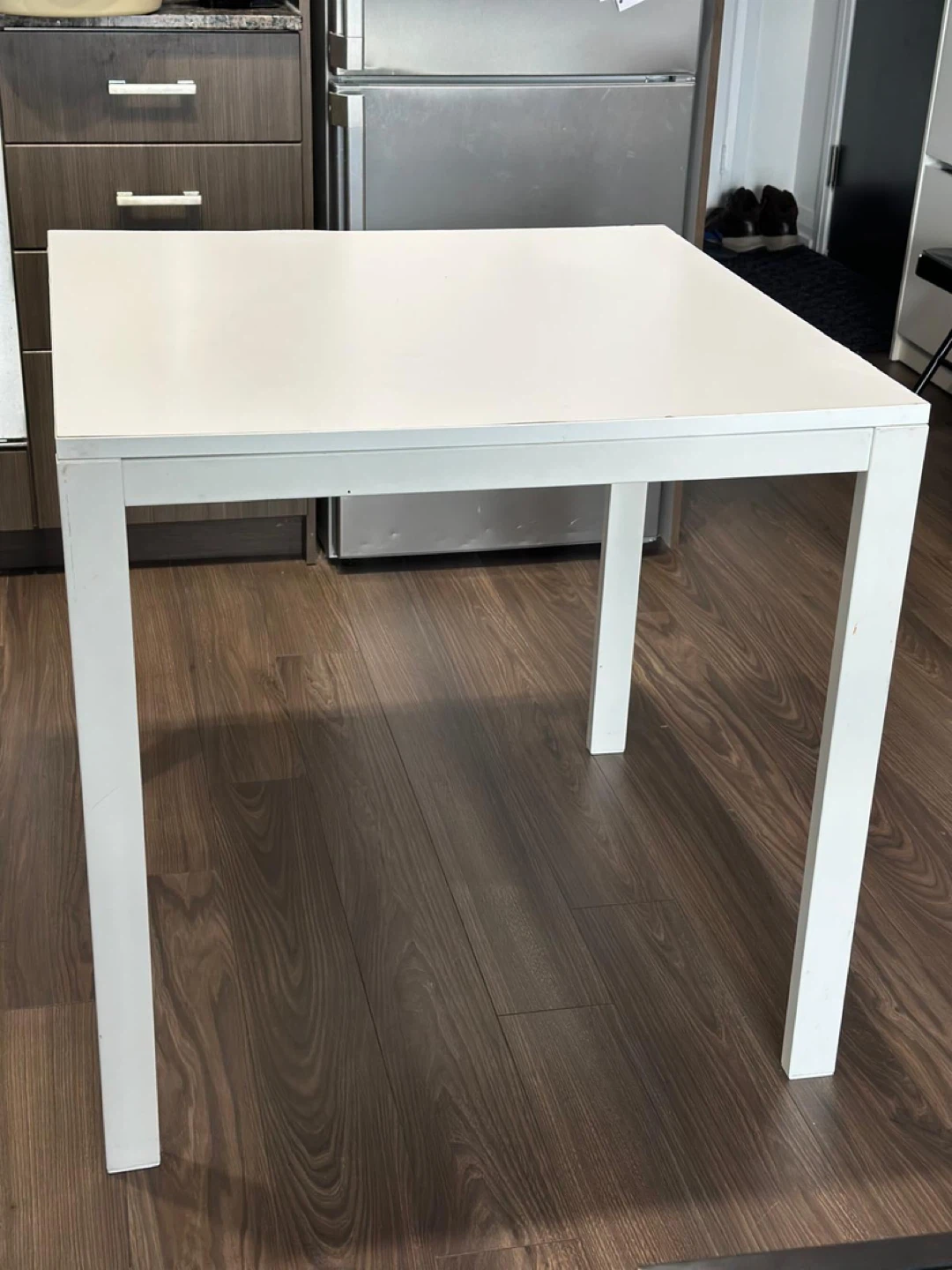 IKEA White Work/Dining Table - 74x74 cm - photo 2