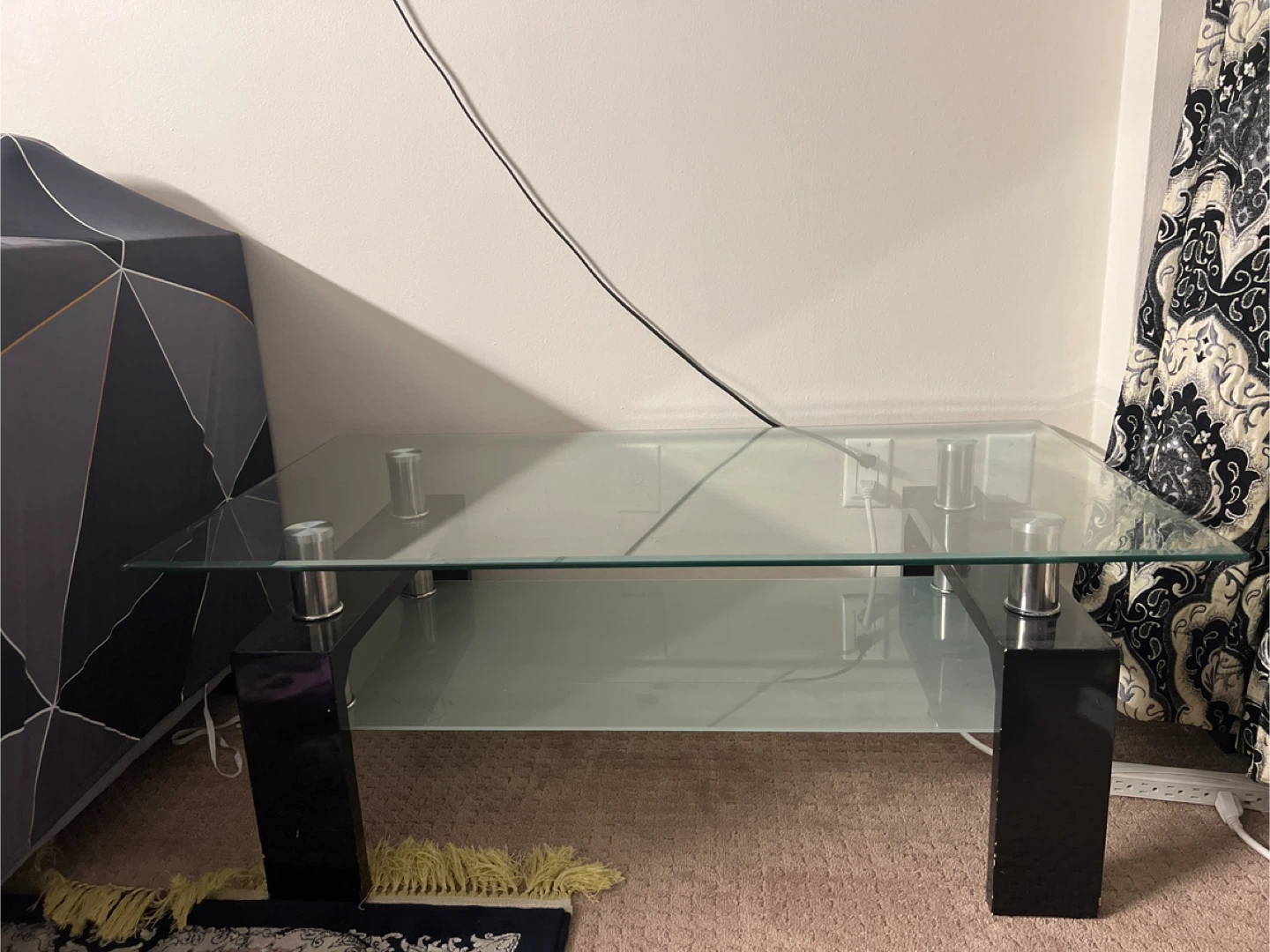Glass Top Coffee Table