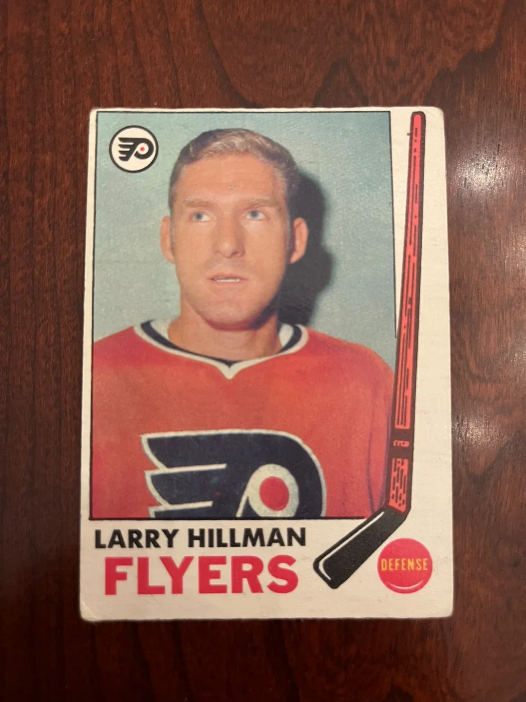 LARRY HILLMAN 1969-70 O-PEE-CHEE # 90 FLYERS