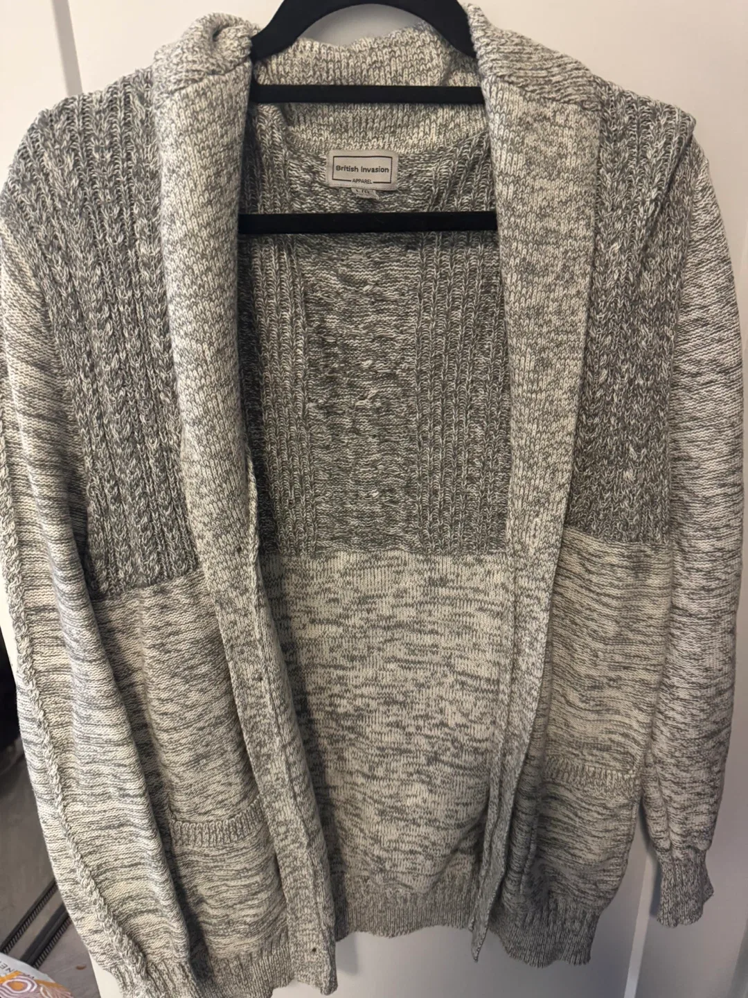 Grey Cardigan - Size L/G