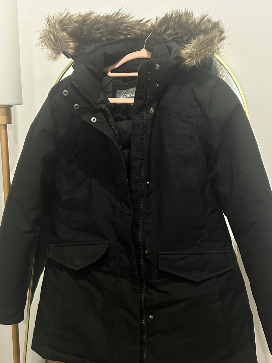 Eddie Bauer Black Winter Parka -XS - photo 3