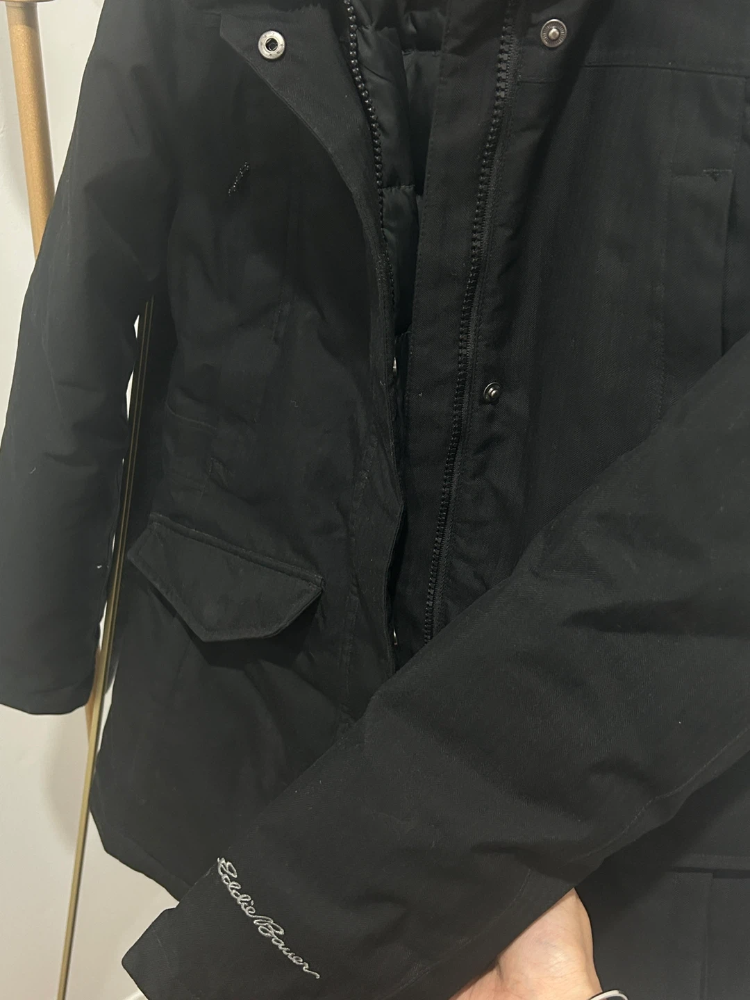 Eddie Bauer Black Winter Parka -XS - photo 4