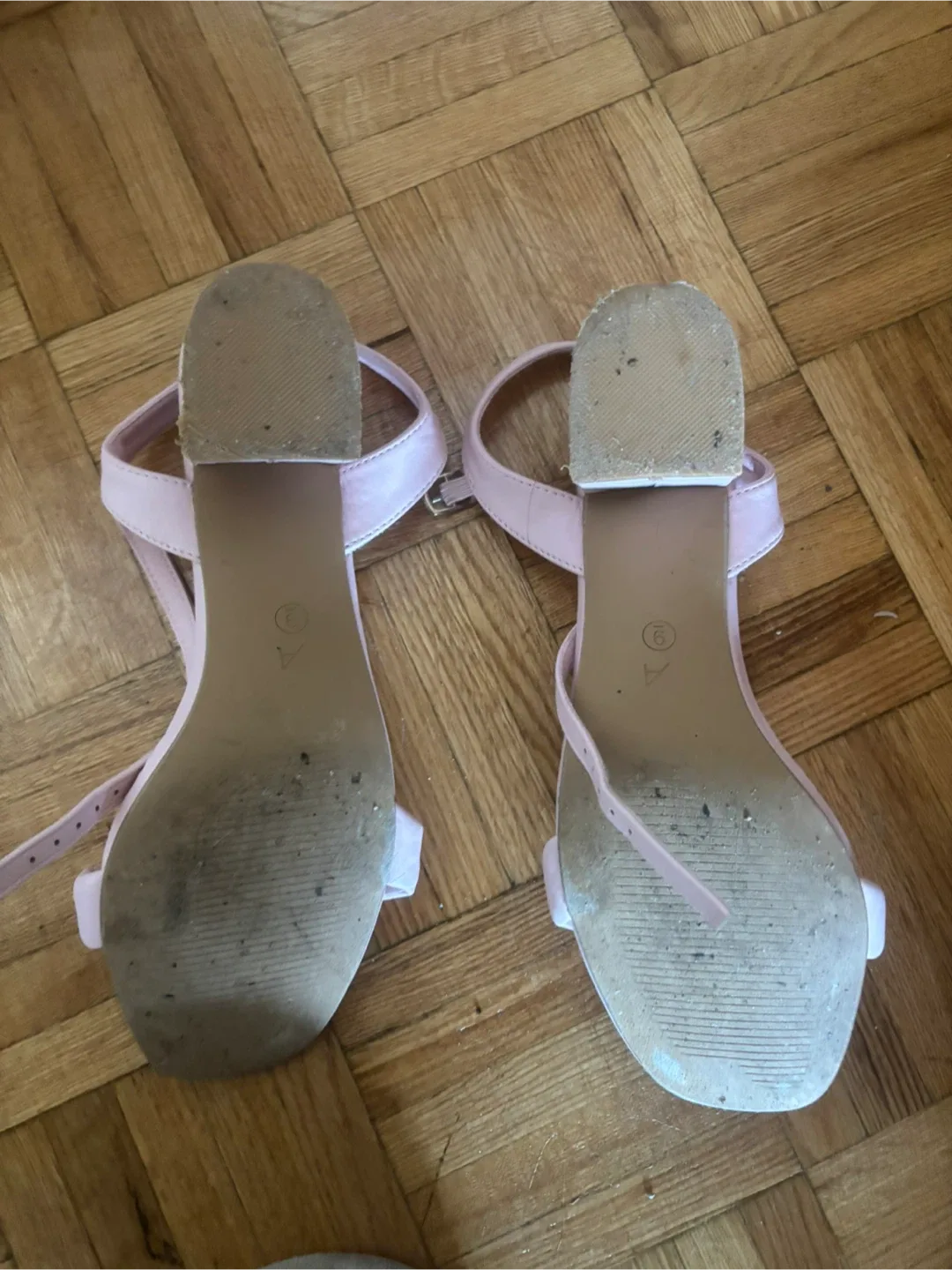Pink Block Heel Sandals - Size 9 image indicator(2)