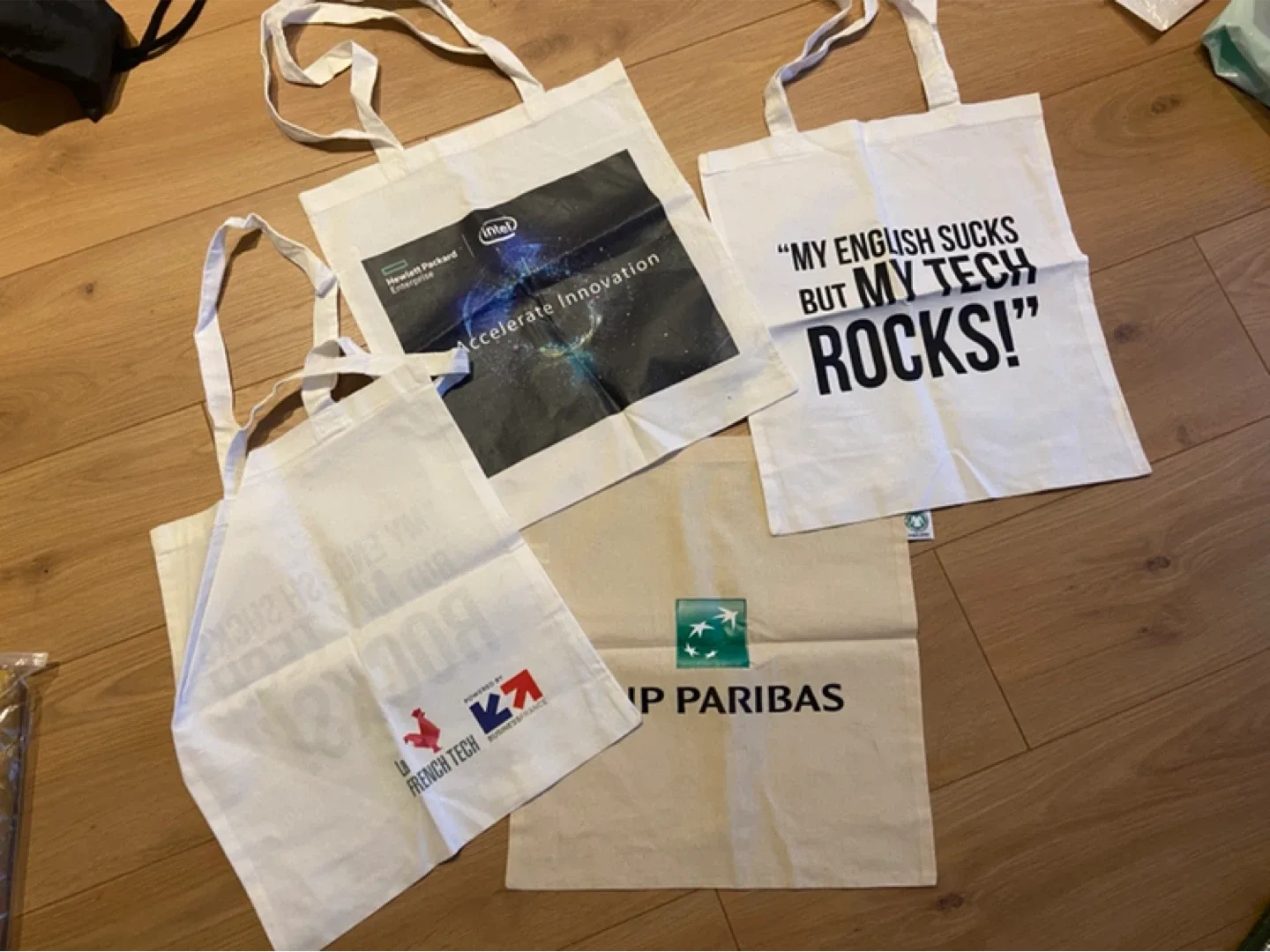 Assorted Branded Tote Bags