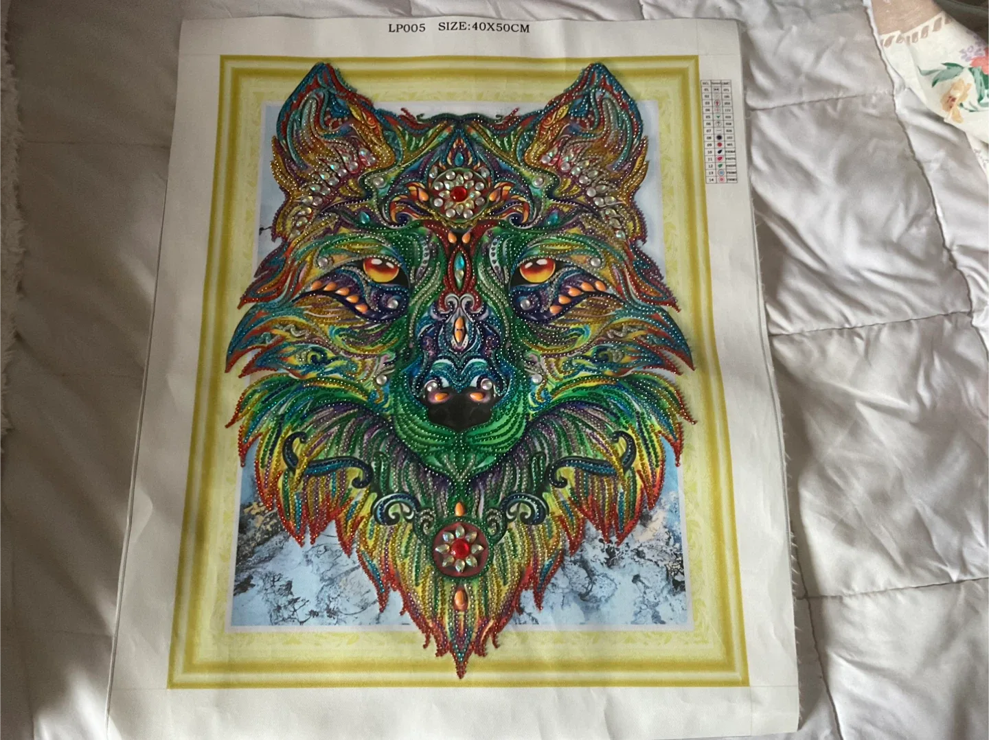 Diamond Art Painting - Wolf Design (40x50cm) image indicator(3)