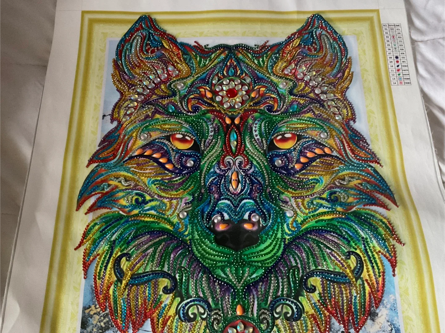 Diamond Art Painting - Wolf Design (40x50cm) image indicator(2)