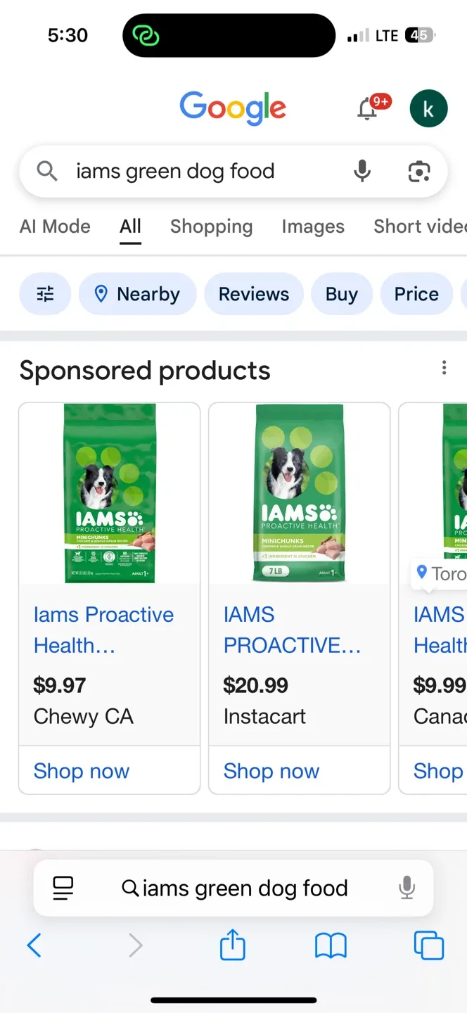 Iams Proactive Health Dog Food image indicator(2)