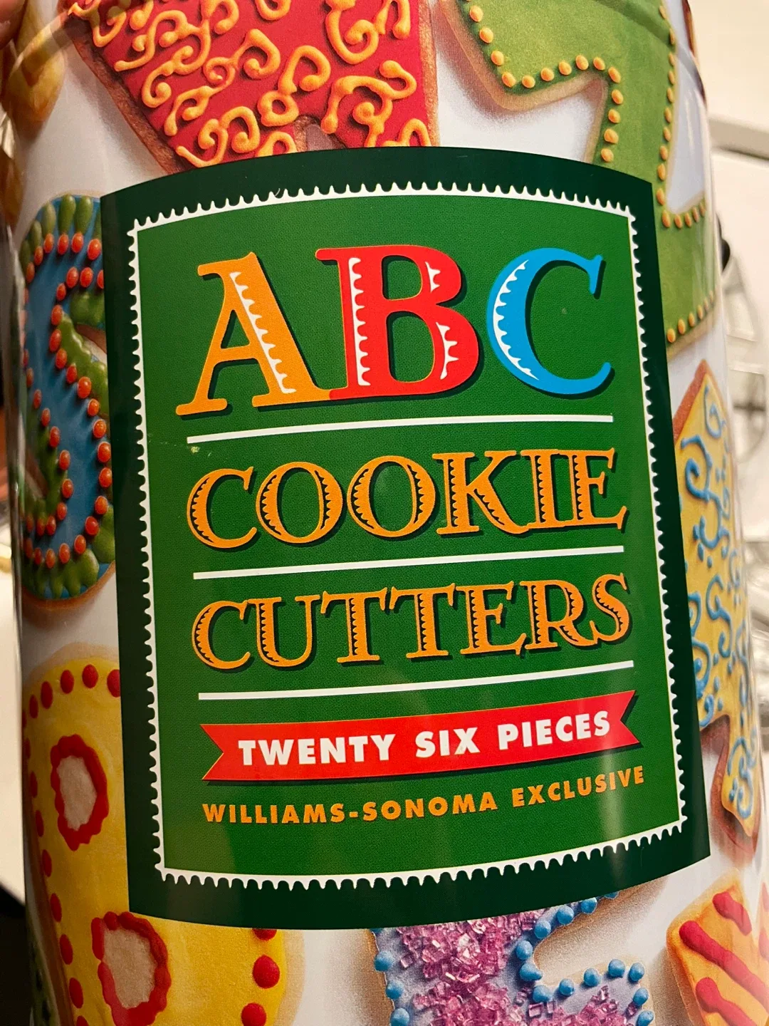 Williams Sonoma ABC Cookie Cutters - 26 Piece Set