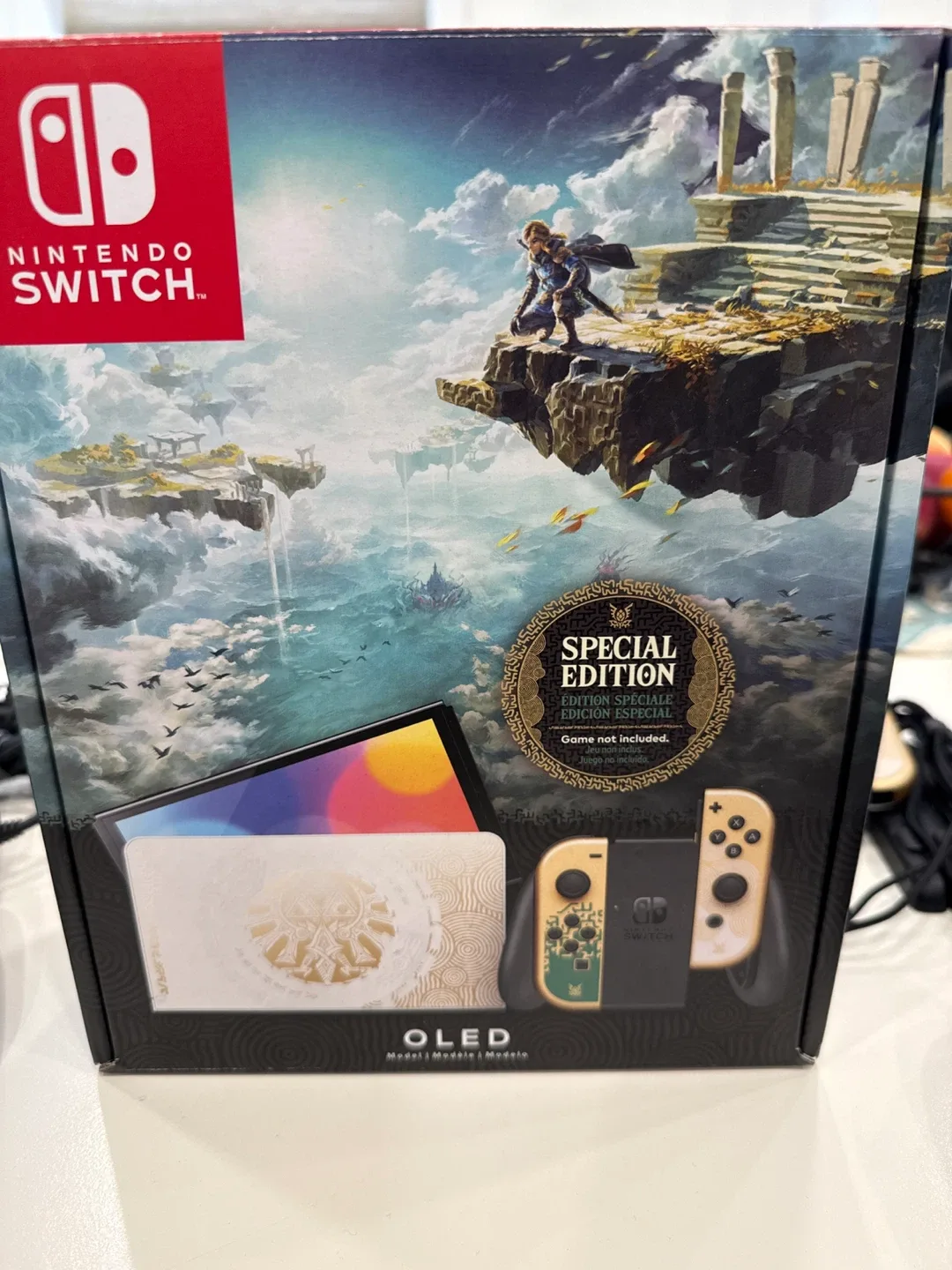 ✨ Special Edition Nintendo Switch OLED – Legend of Zelda