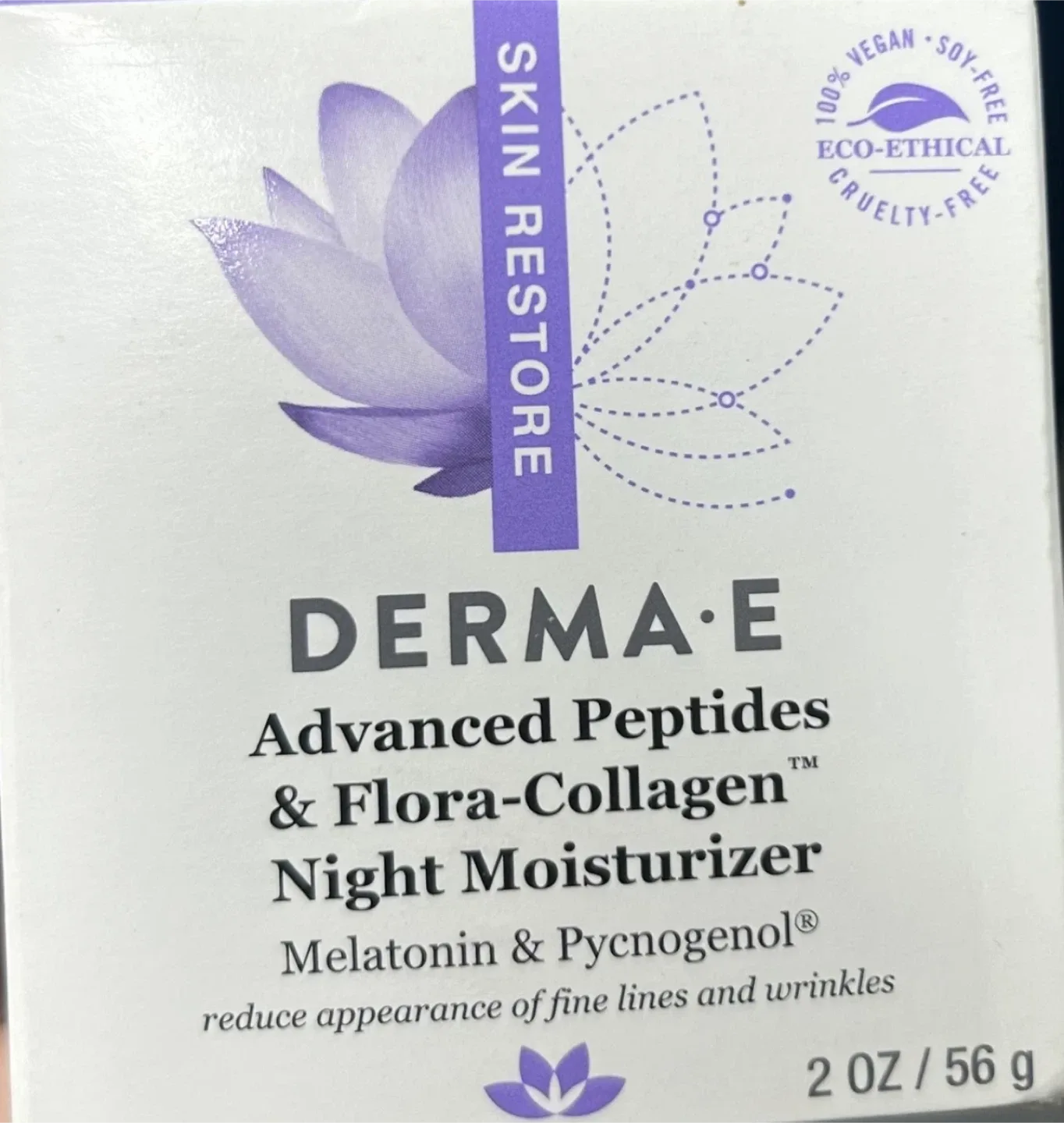 DERMA-E Advanced Peptides Night Moisturizer 2oz