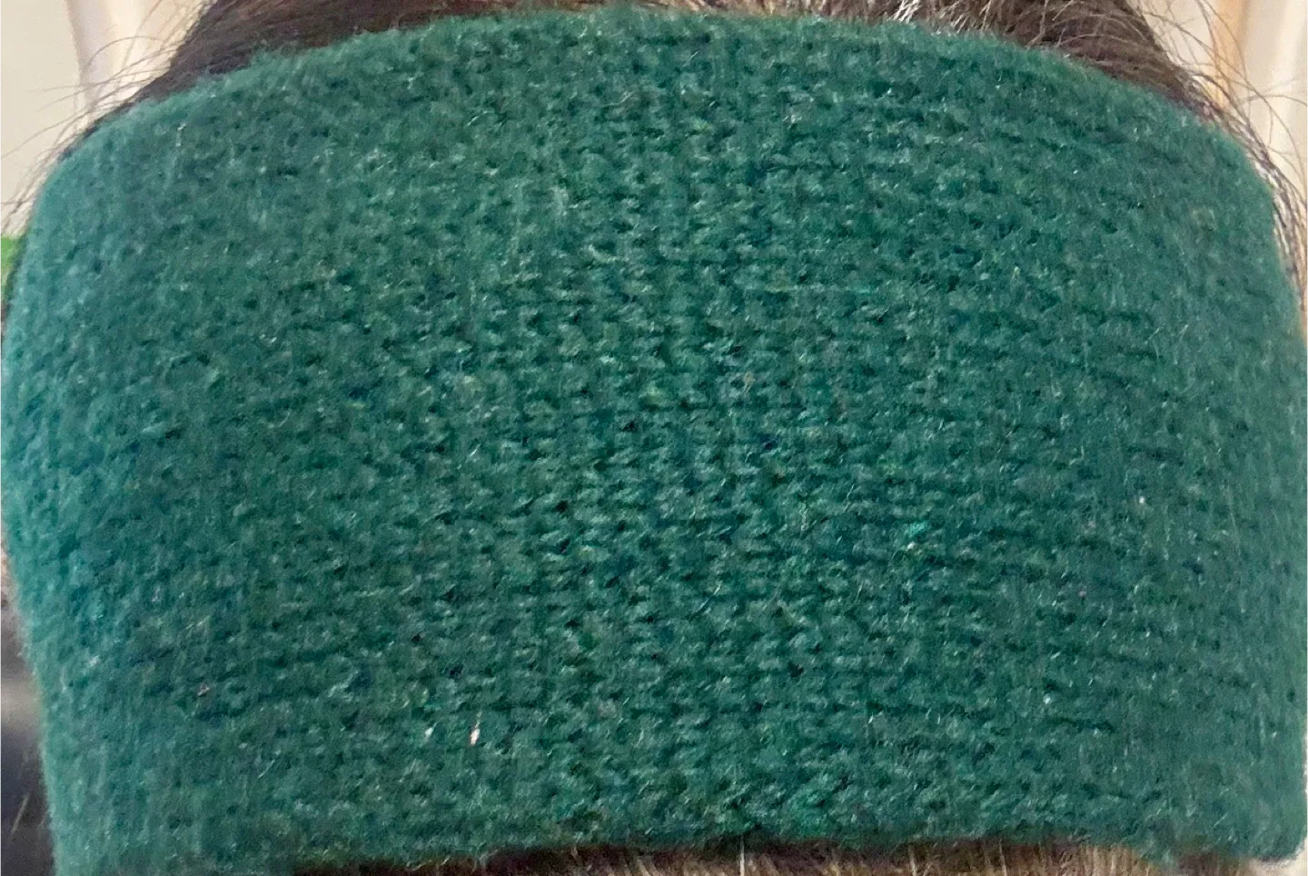 Knitted Headband - Green