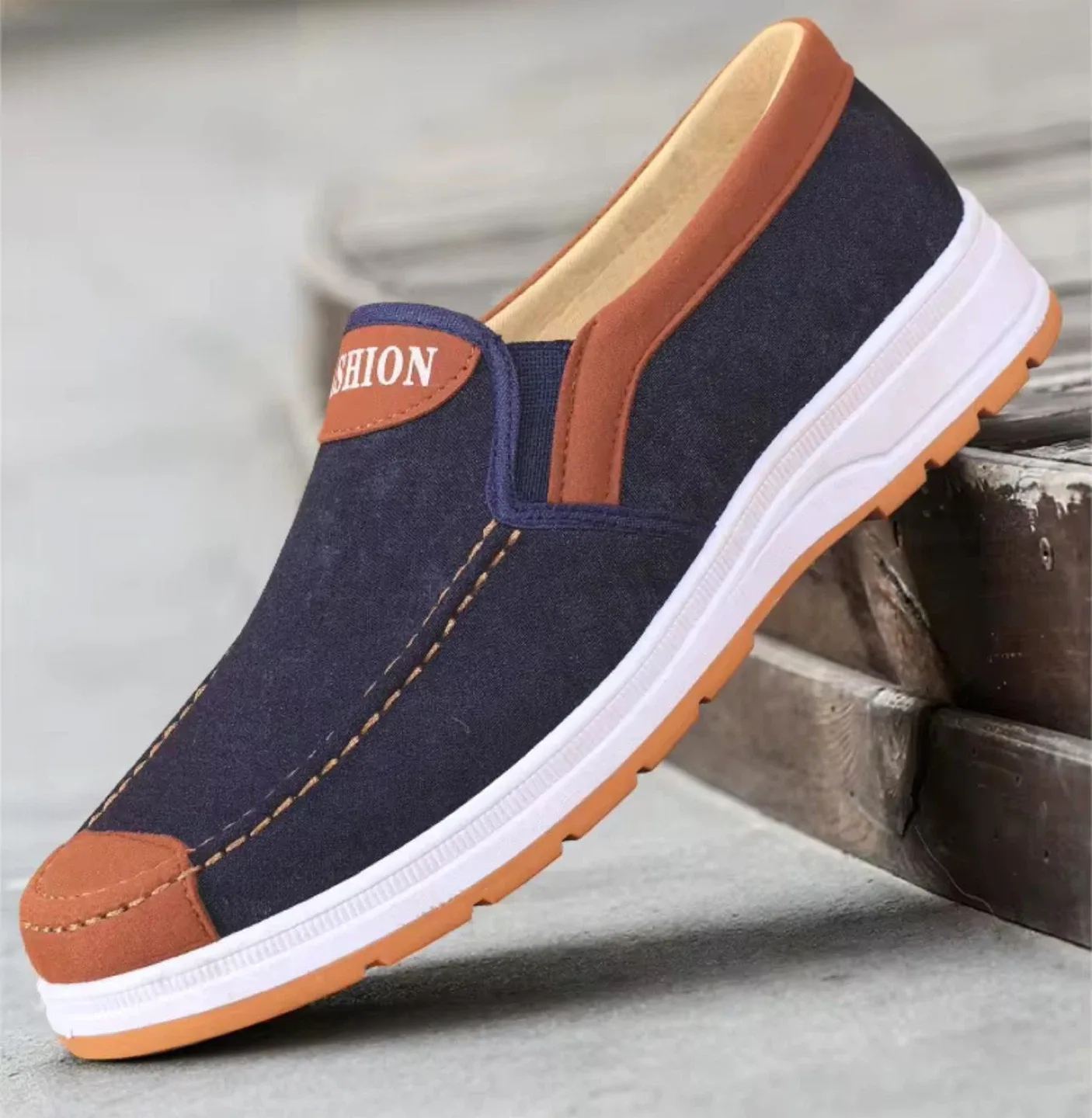 Fashion Loafers - Blue & grey image indicator(5)