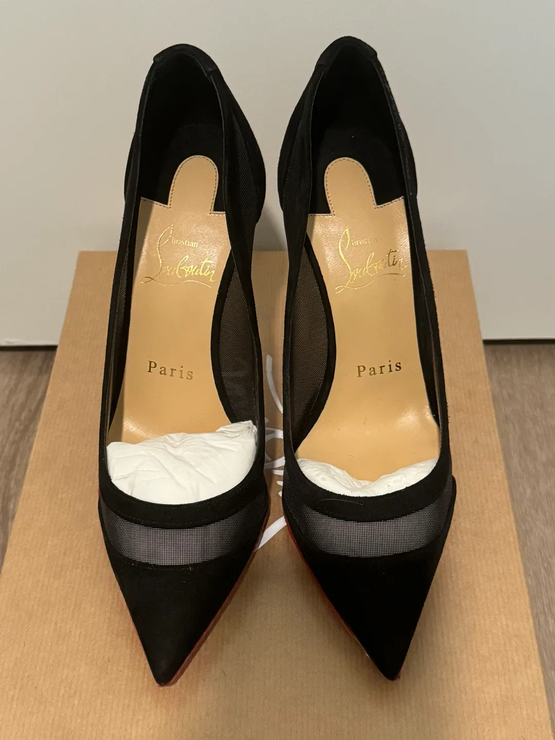 Christian Louboutin Galativi Black Heels - Size 36
