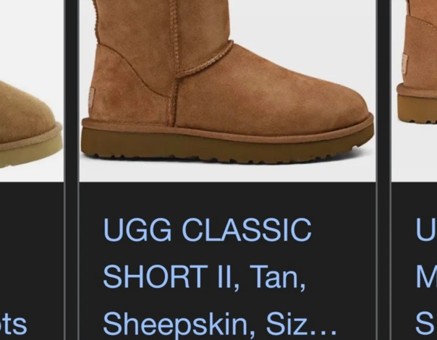 UGG Classic Short Boot - Size 7 image indicator(7)