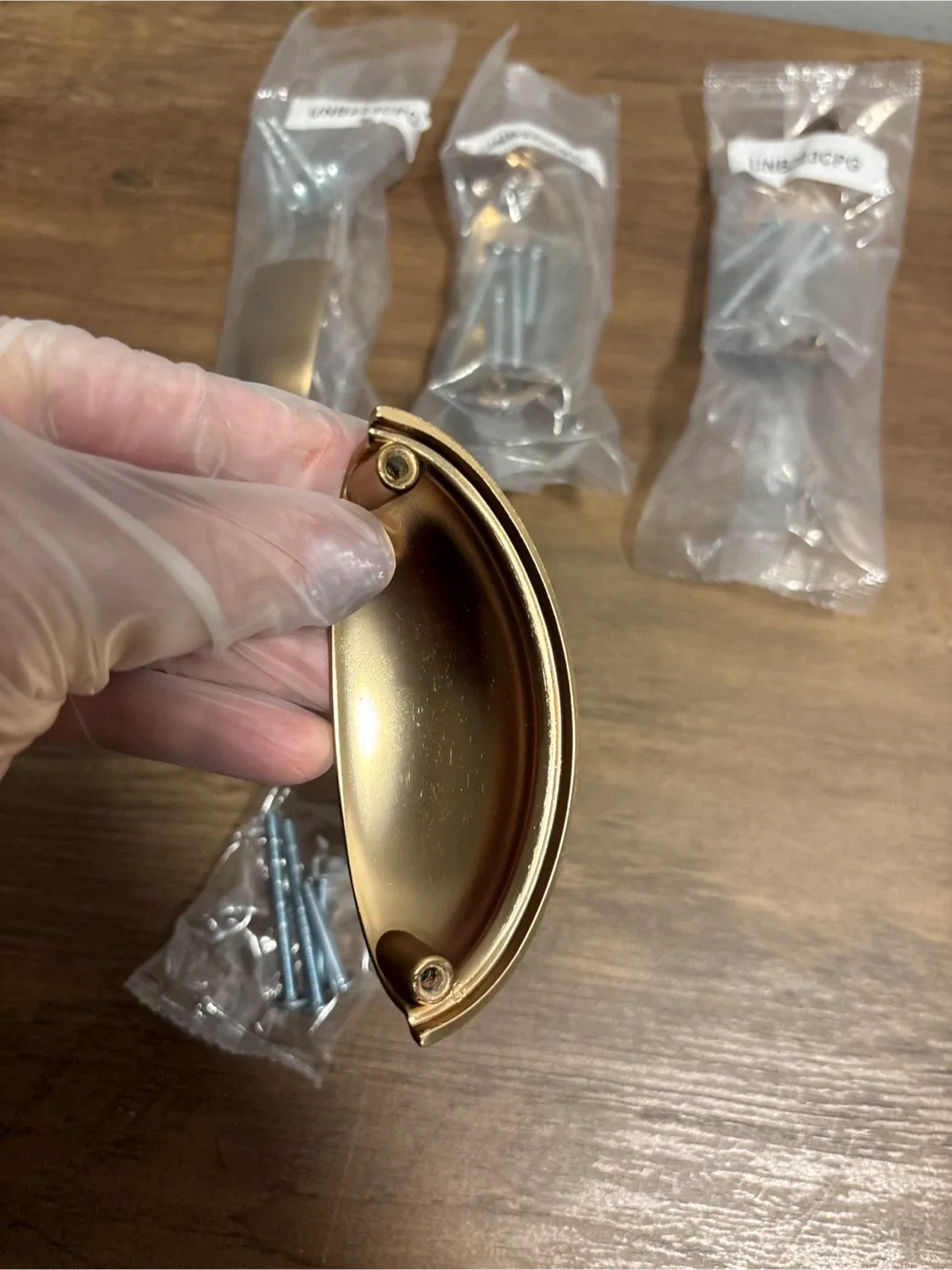 New UNB223CPG Cupboard Drawer Pulls - 4 Pack image indicator(2)