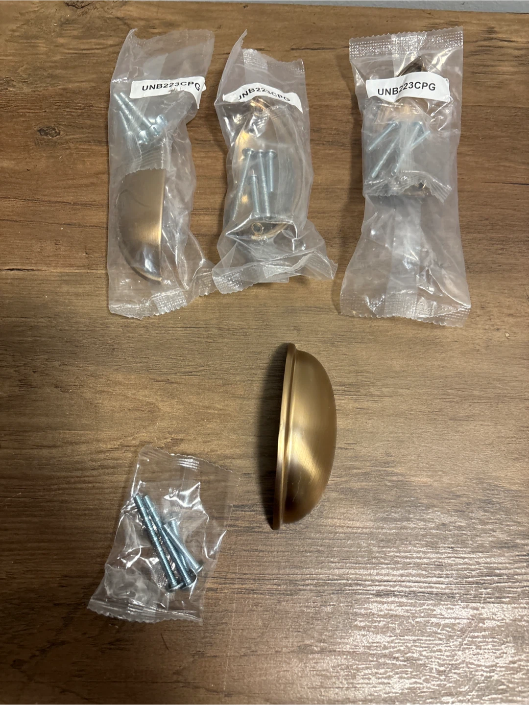New UNB223CPG Cupboard Drawer Pulls - 4 Pack - photo 3