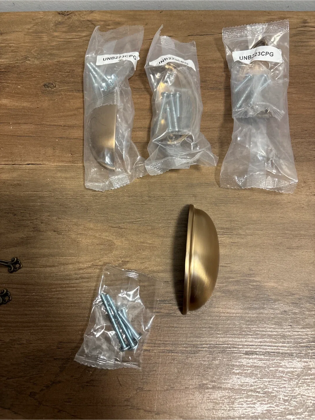 New UNB223CPG Cupboard Drawer Pulls - 4 Pack image indicator(4)