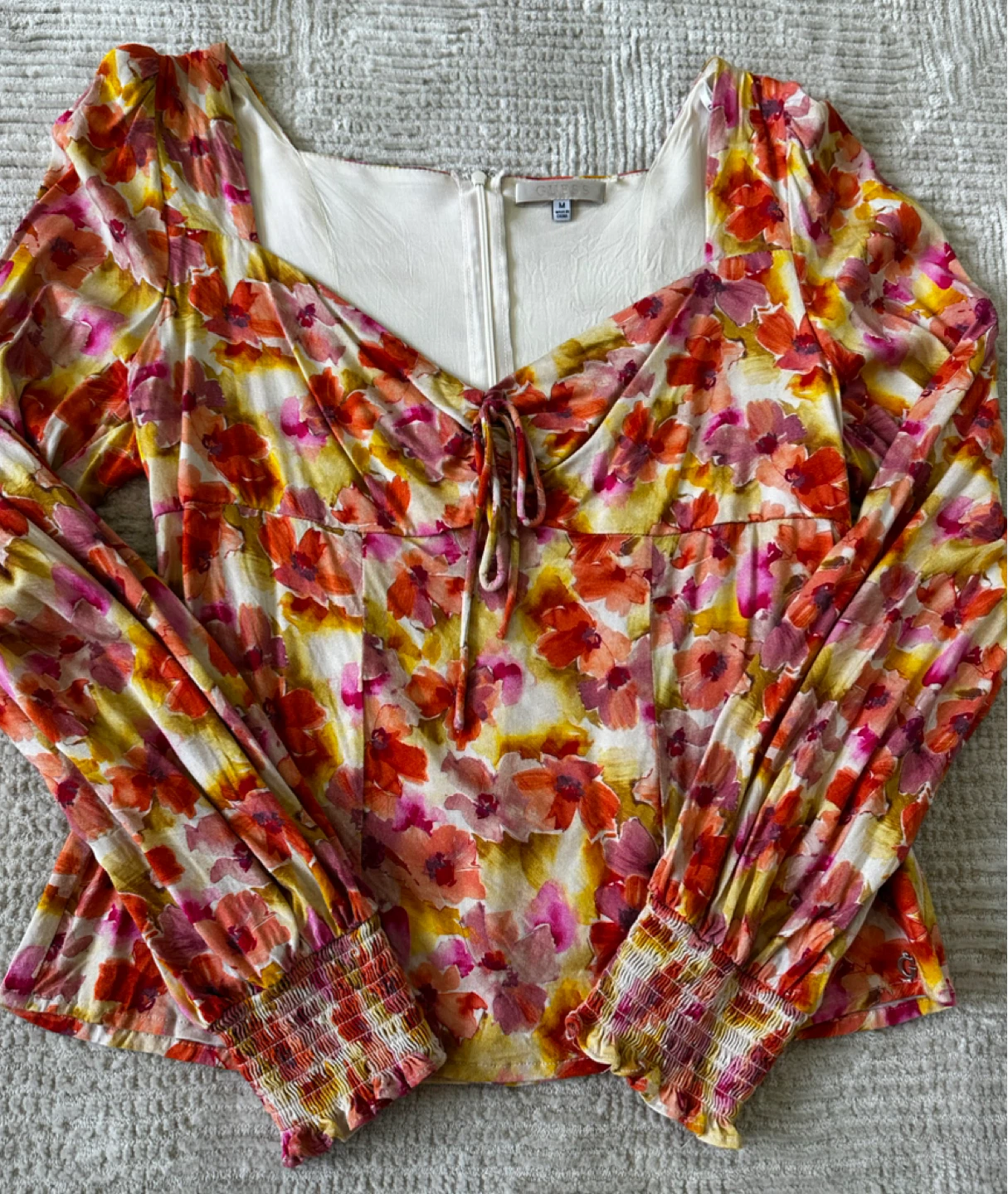 Guess Floral Blouse - Size M