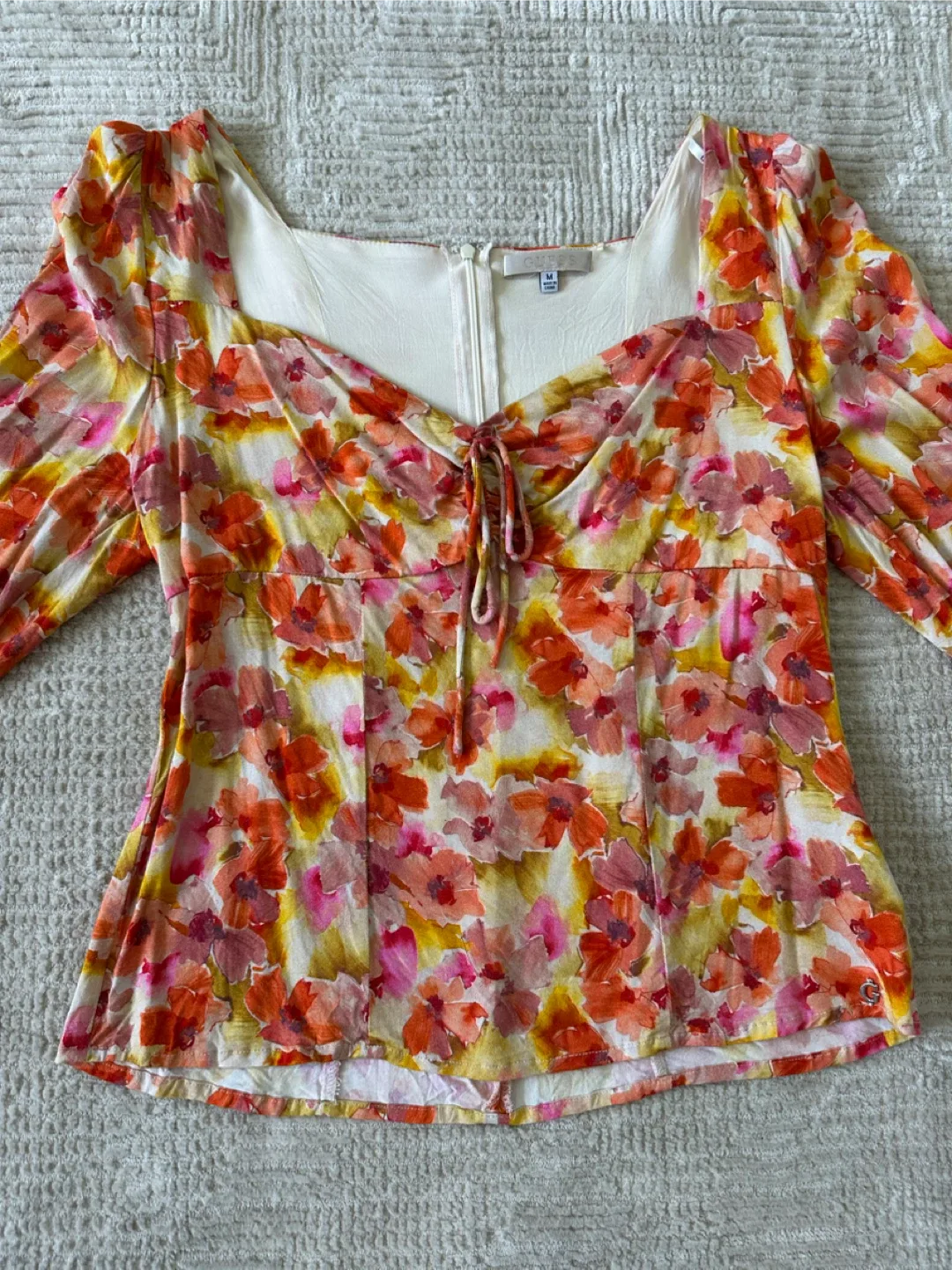 Guess Floral Blouse - Size M image indicator(2)