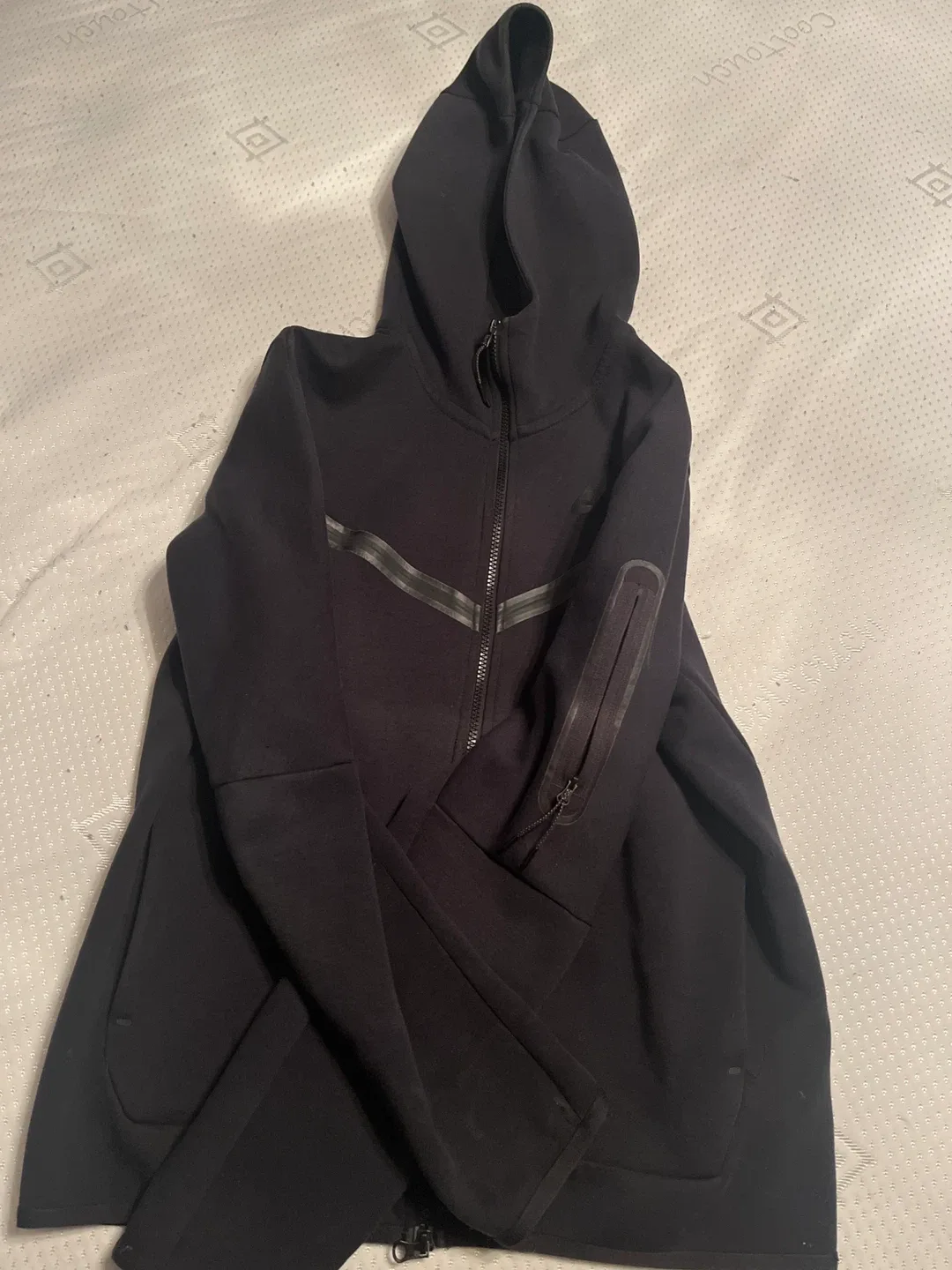 Nike Tech Fleece Hoodie - Black, Size M