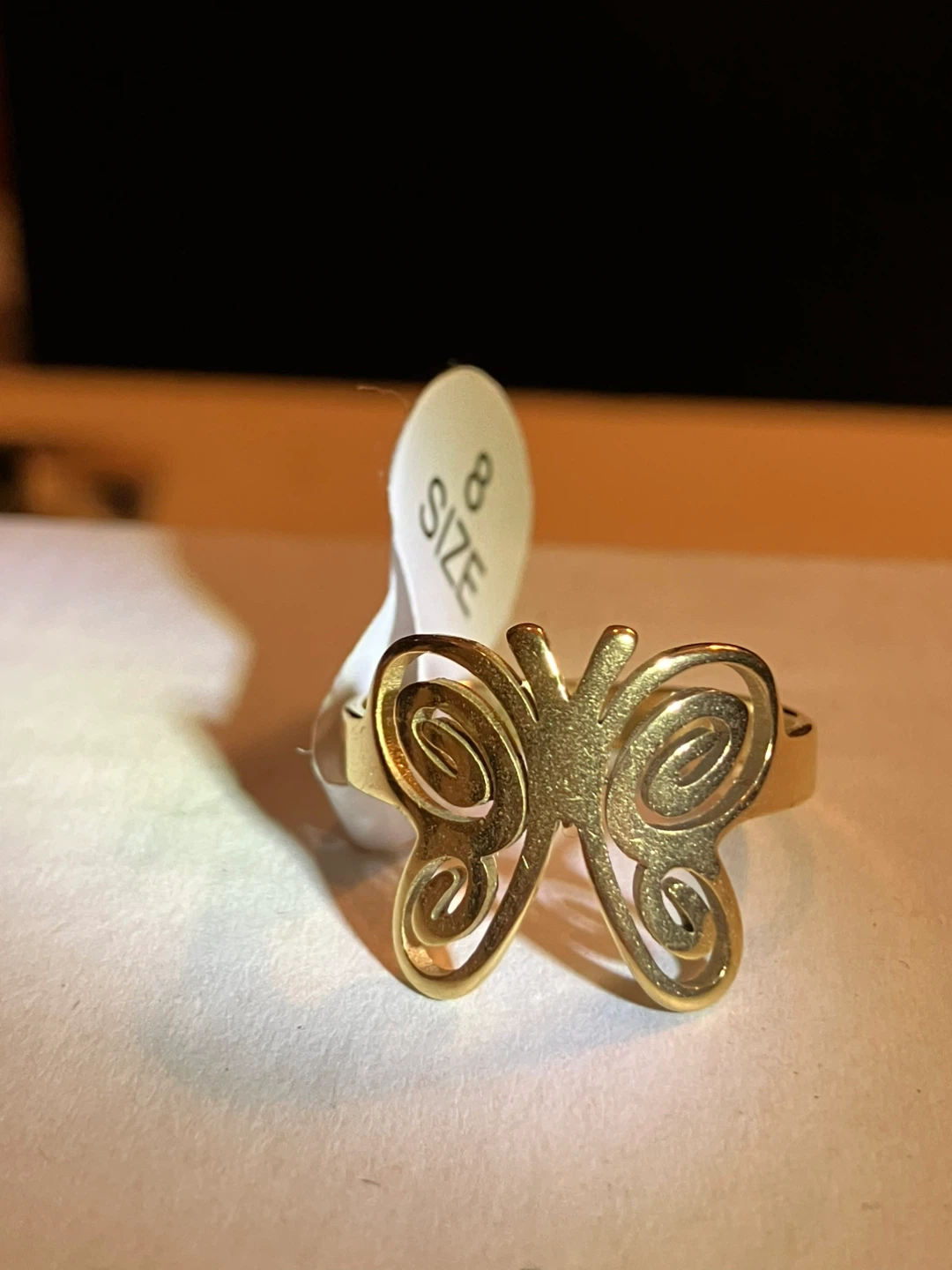 Butterfly Ring - Size 8