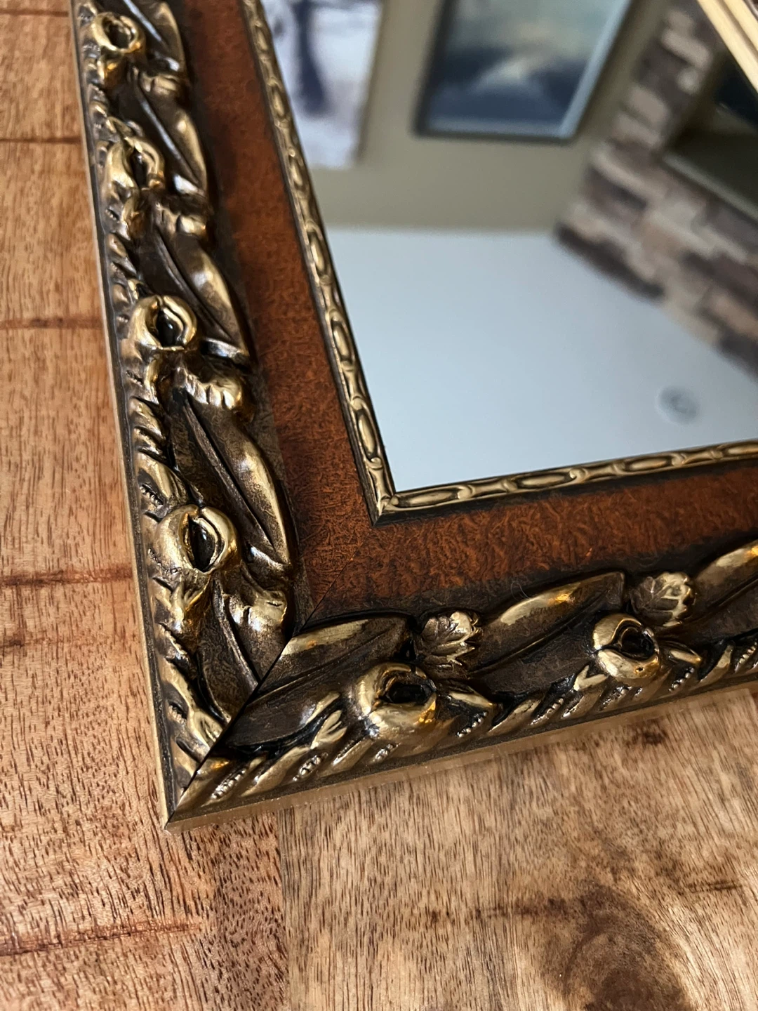 Vintage Framed Decorative Mirrors - photo 4