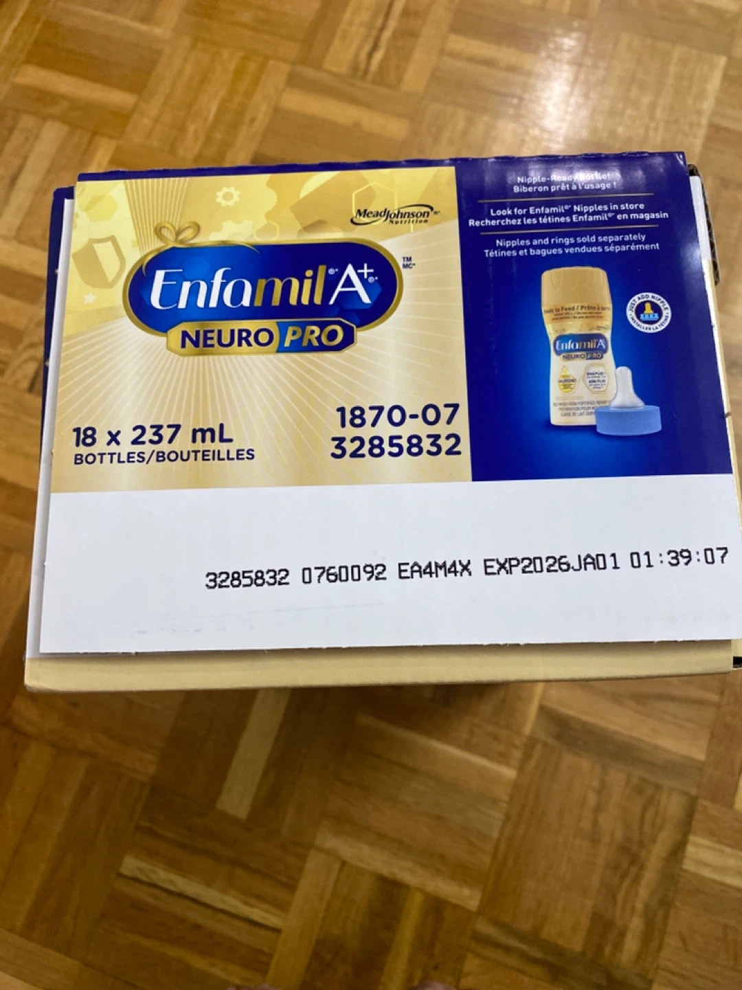 Enfamil A+ NeuroPro Ready to Feed - 18 bottles - photo 2