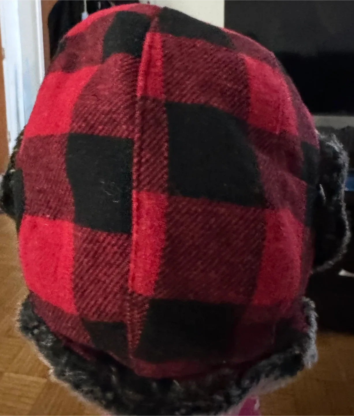 Red & Black Warmer Hat image indicator(2)