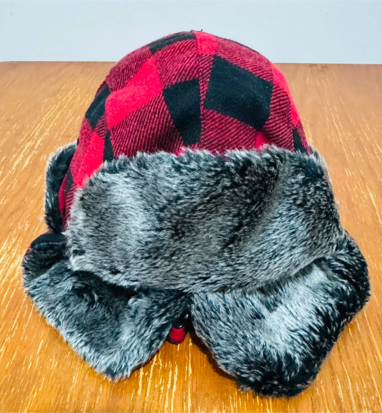 Red & Black Warmer Hat