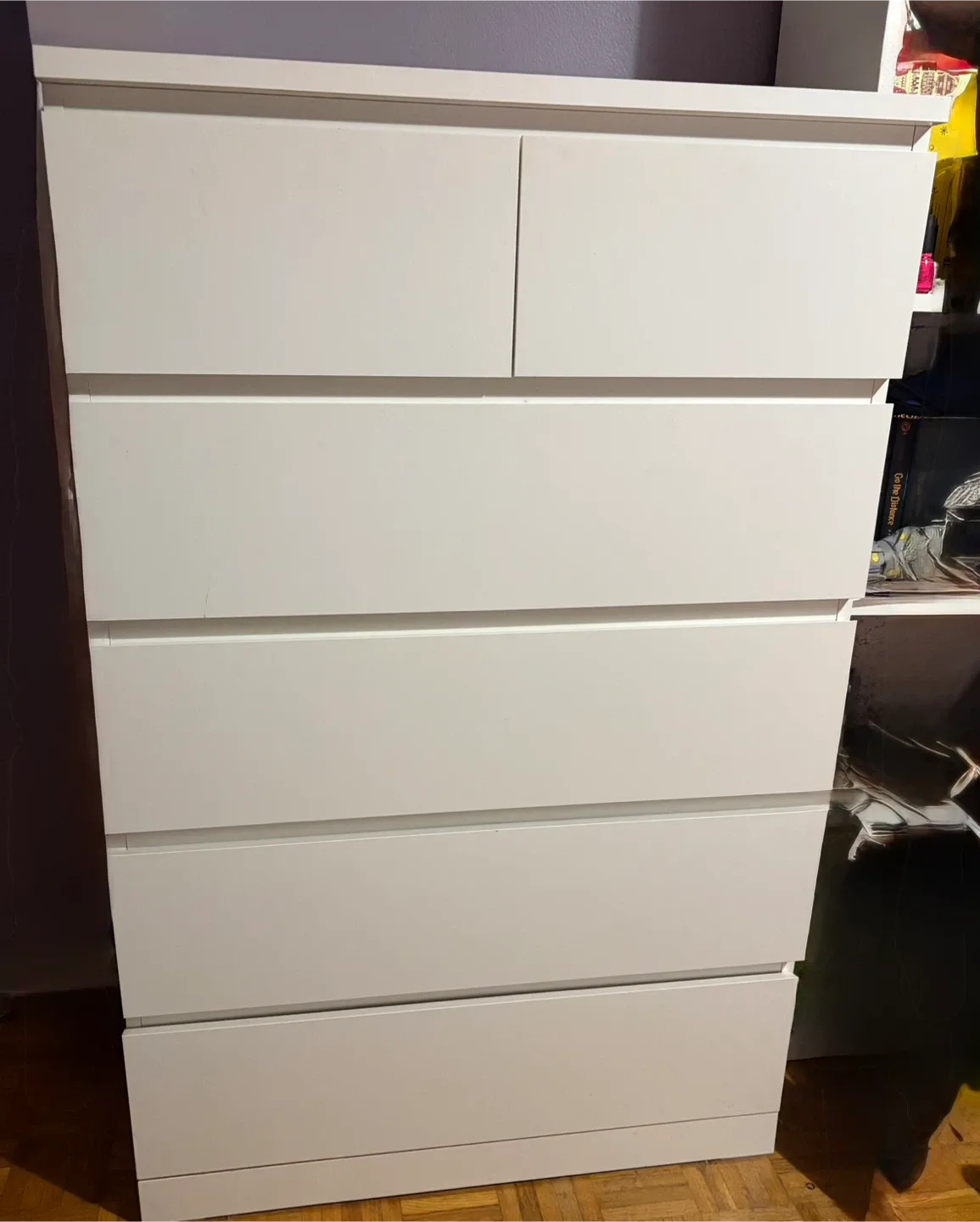IKEA White 6-Drawer Dresser