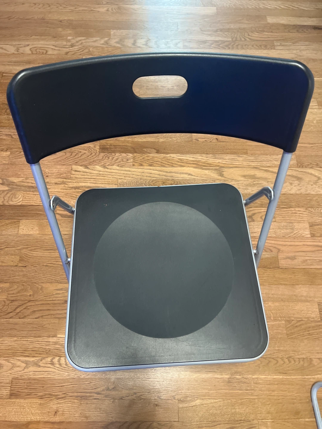 Two Black Folding Chair - photo 2