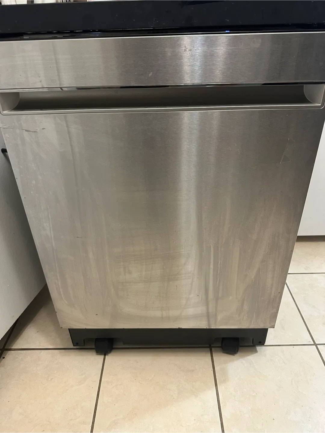 General Electric Black Dishwasher