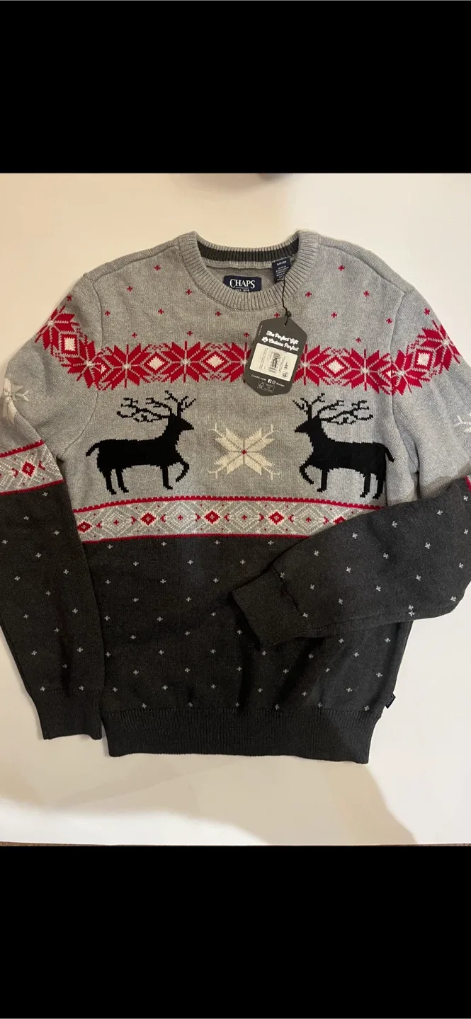 Chaps Holiday Sweater - Size S