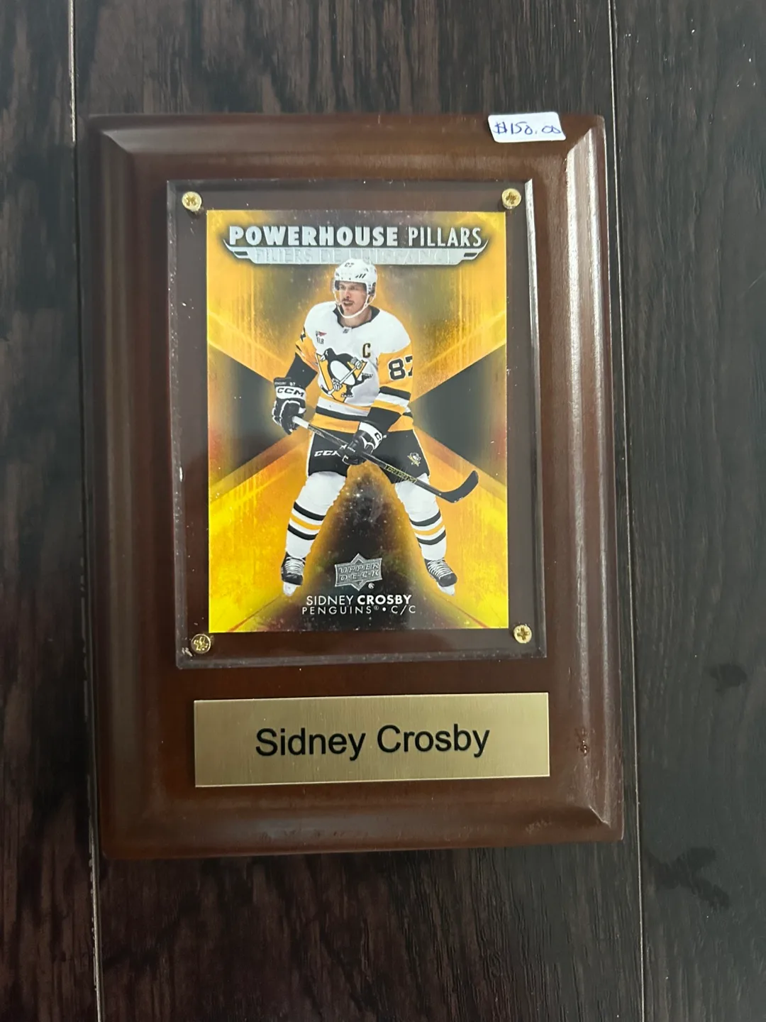 Sidney Crosby Powerhouse Pillars Plaque