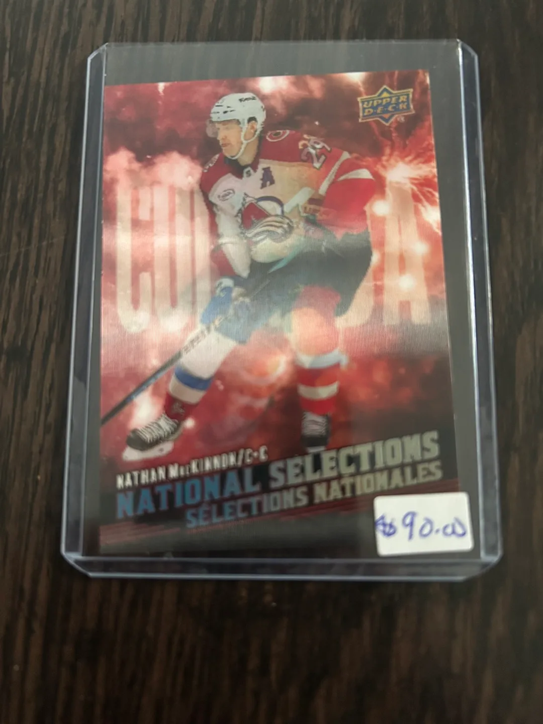 Tim Hortons Nathan MacKinnon Trading Card