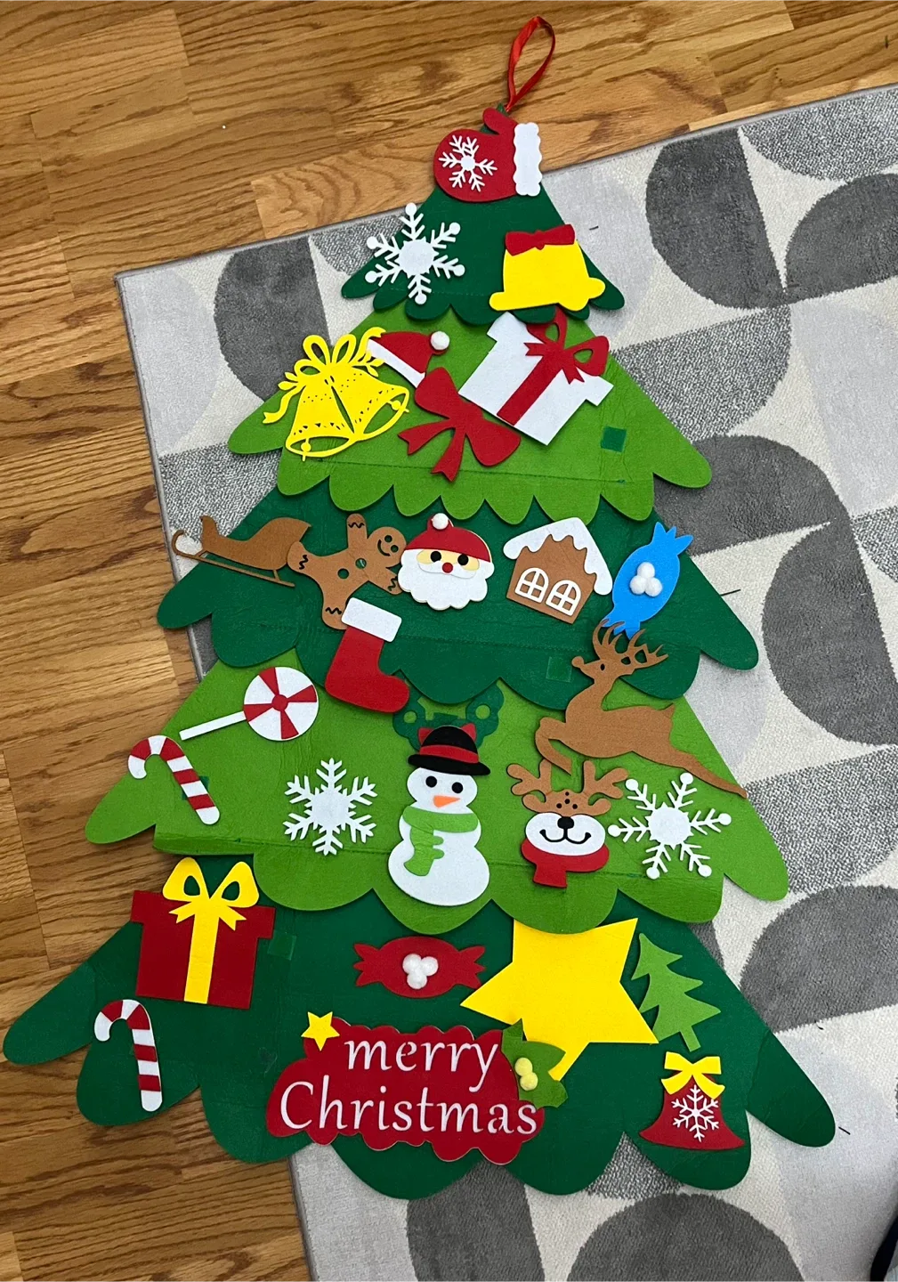 Felt Christmas Tree for Kids