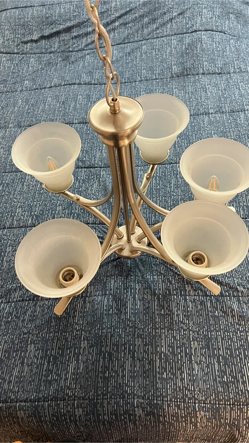 Chandelier & Table Lamp Set image indicator(3)