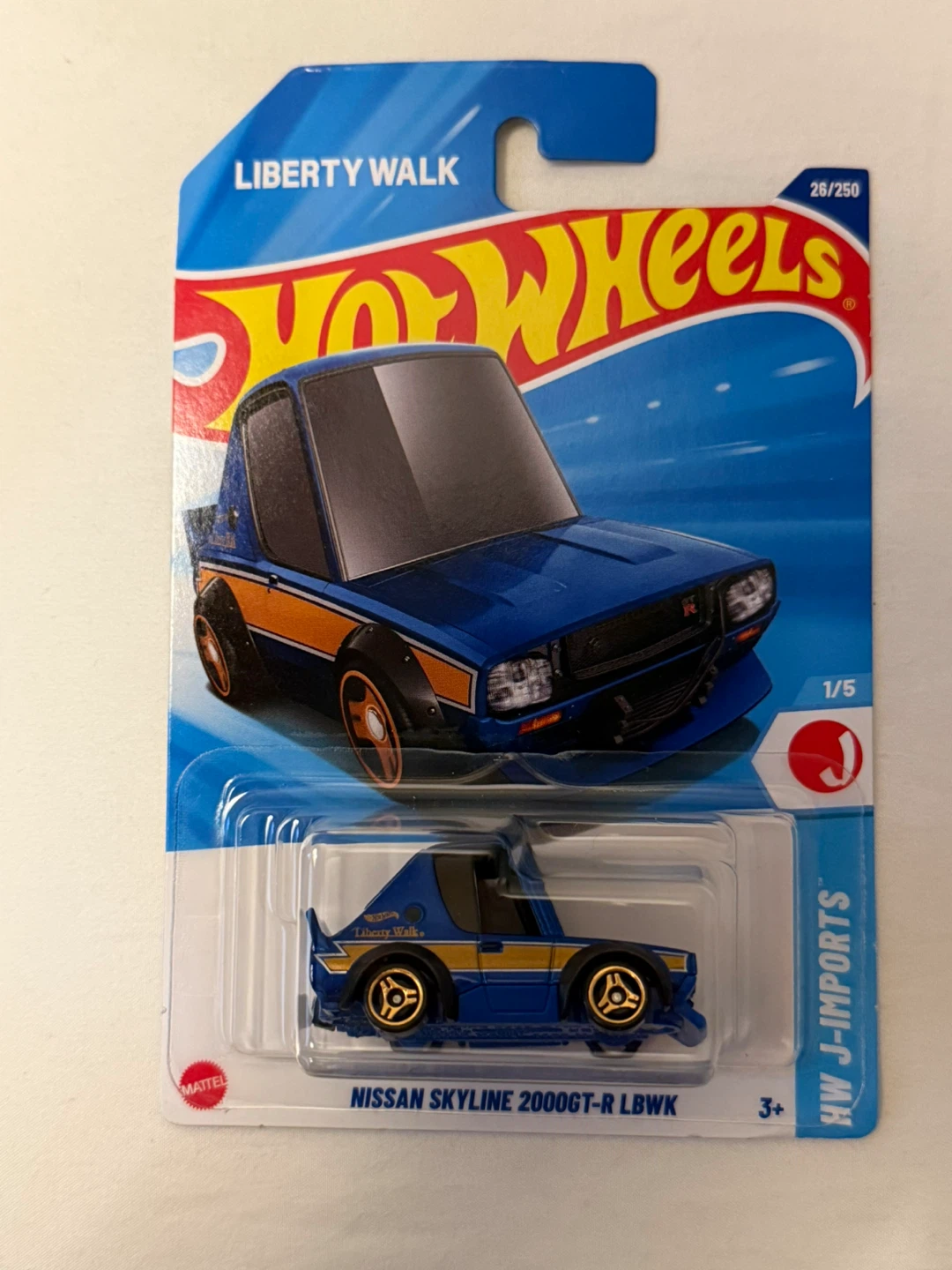 Hot Wheels Nissan Skyline 2000GT-R LBWK
