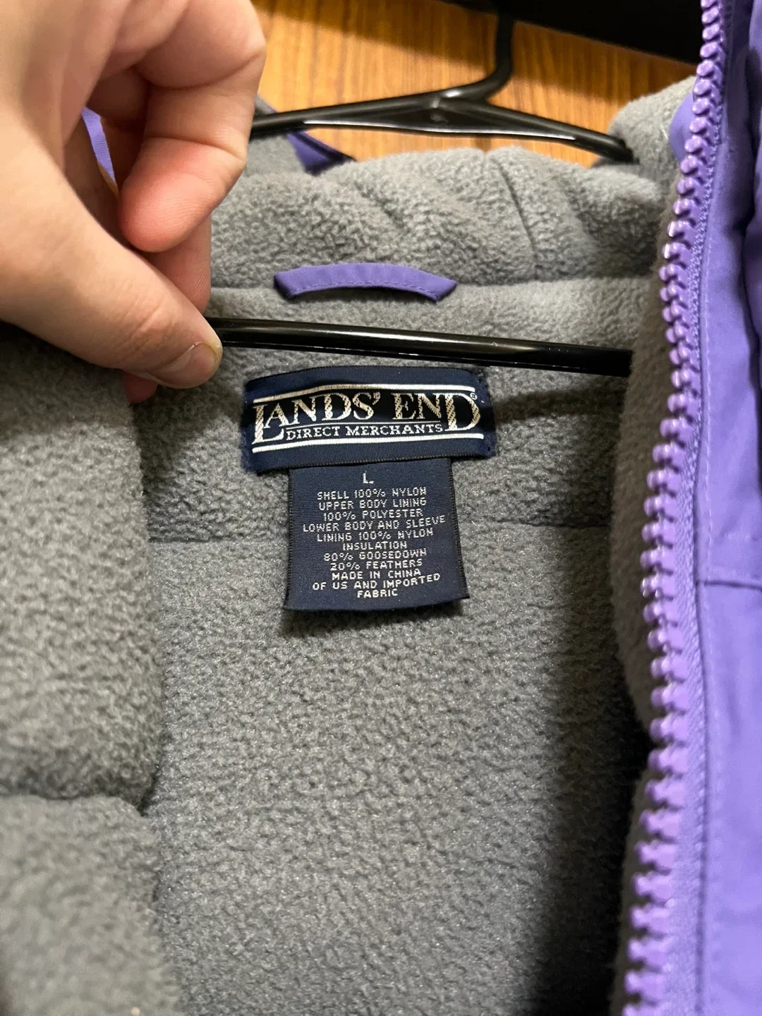 SIZE L Women’s Lands End Coat image indicator(3)