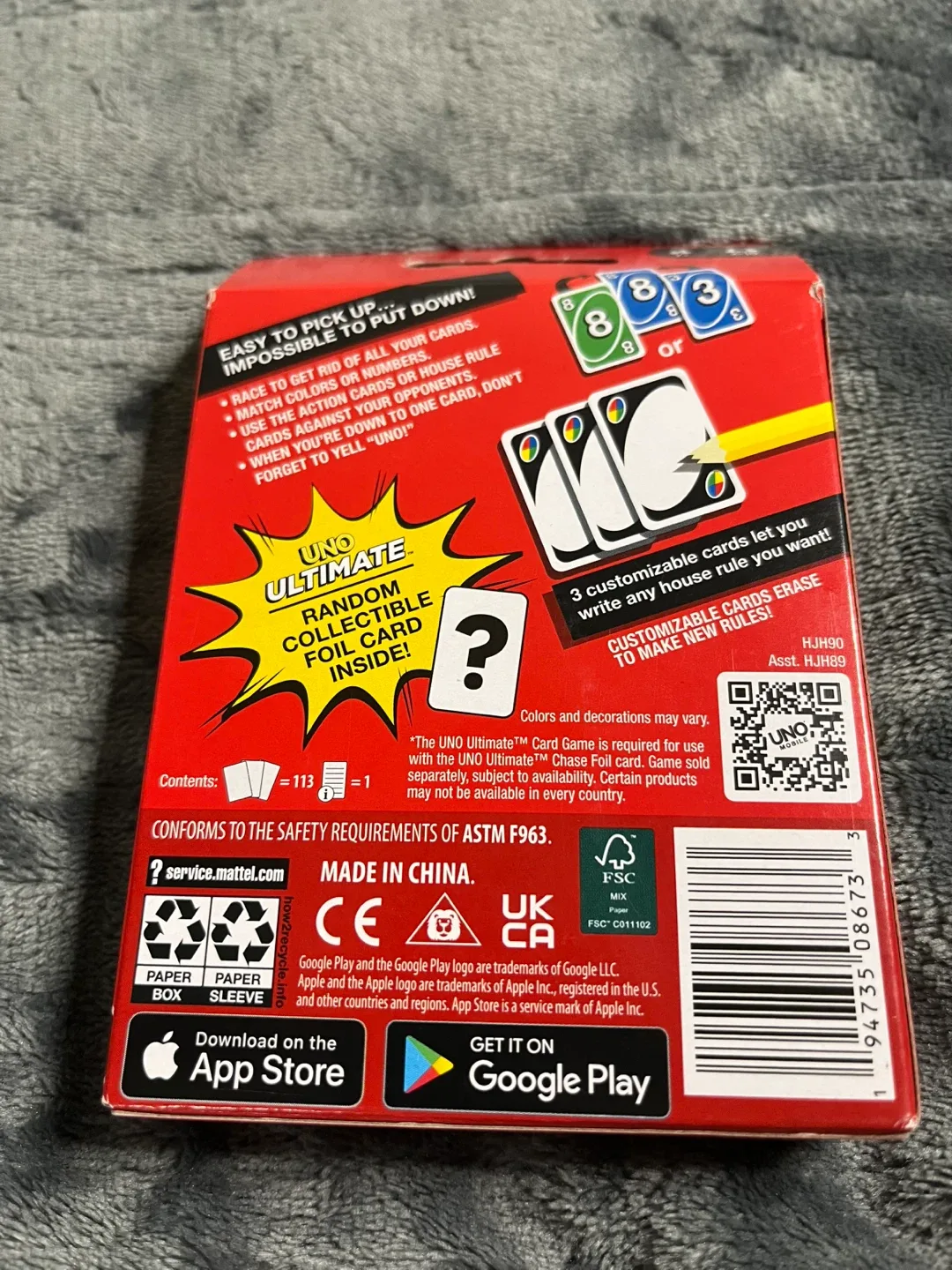 UNO Ultimate Card Game - New in Box! image indicator(4)