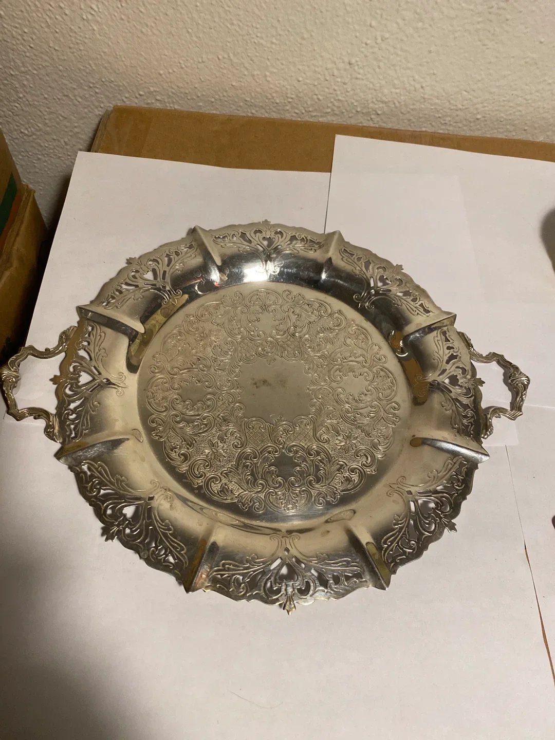 Antique Victorian Plate