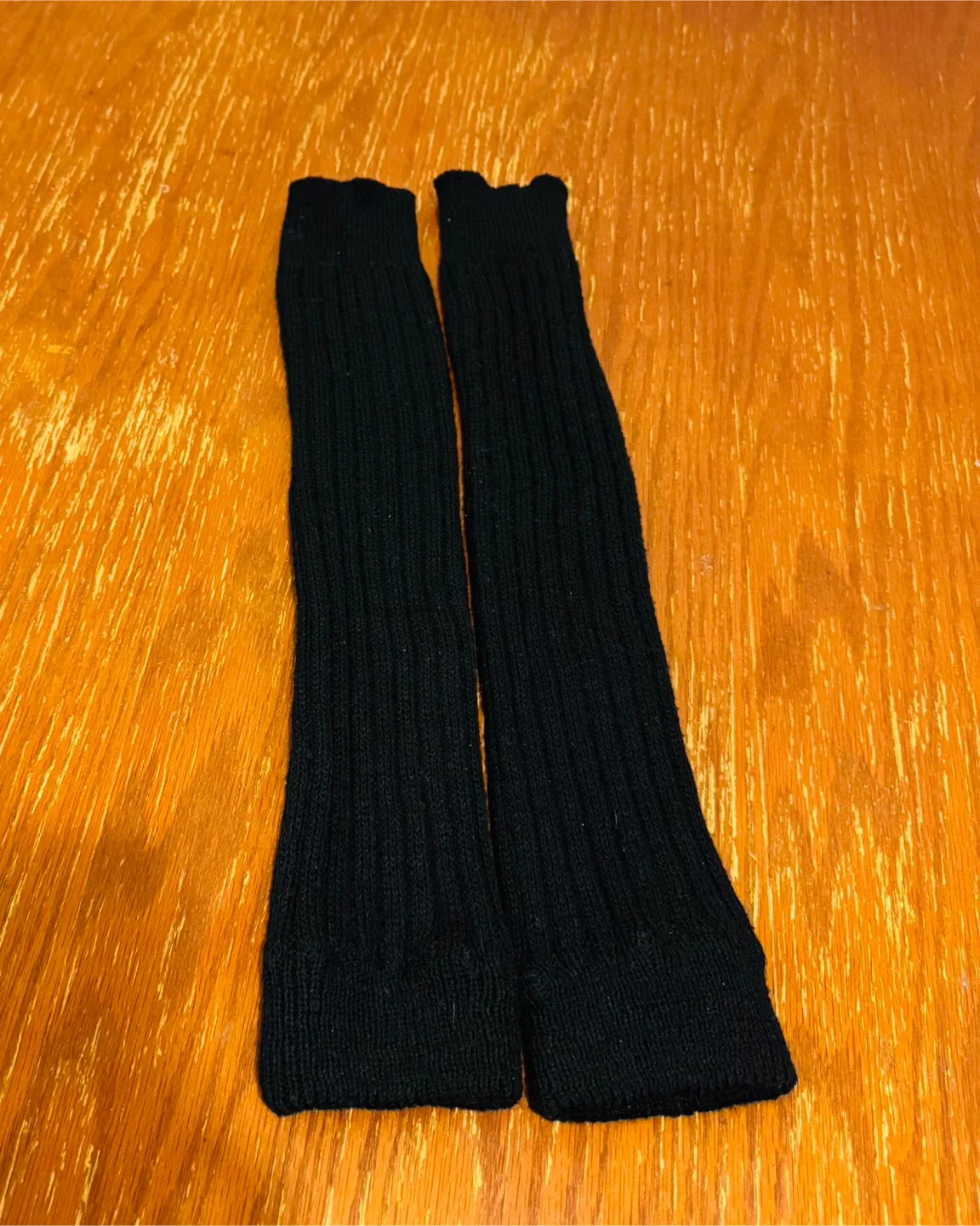 Black Knit Arm/Leg Warmers
